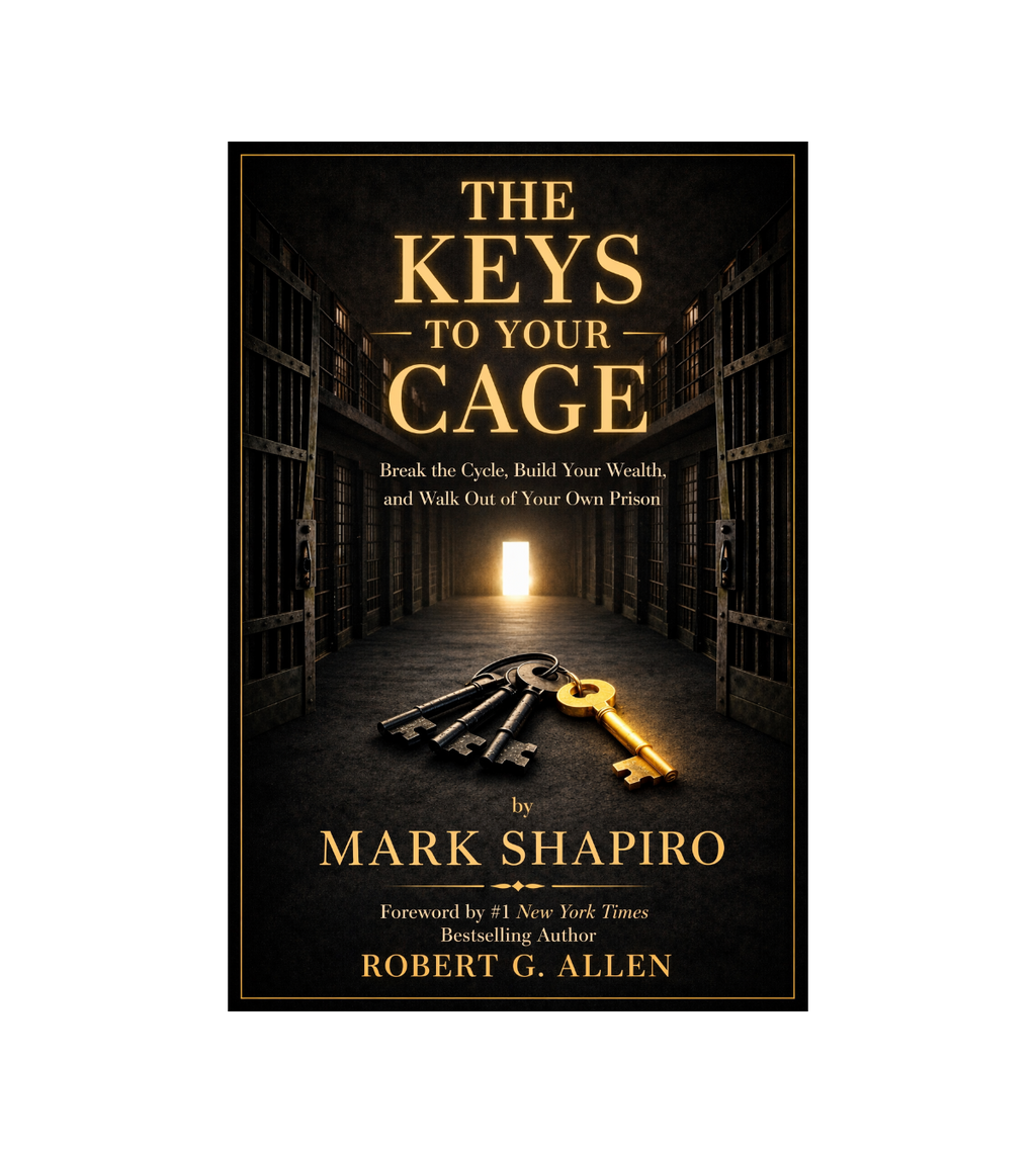 Book cover of Mark Shapiro's 'The Keys to Your Cage'.